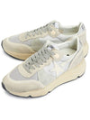 Women's Running Sole Low Top Sneakers Silver Beige - GOLDEN GOOSE - BALAAN 2