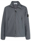 Softshell Zip-up Jacket Grey - STONE ISLAND - BALAAN 2