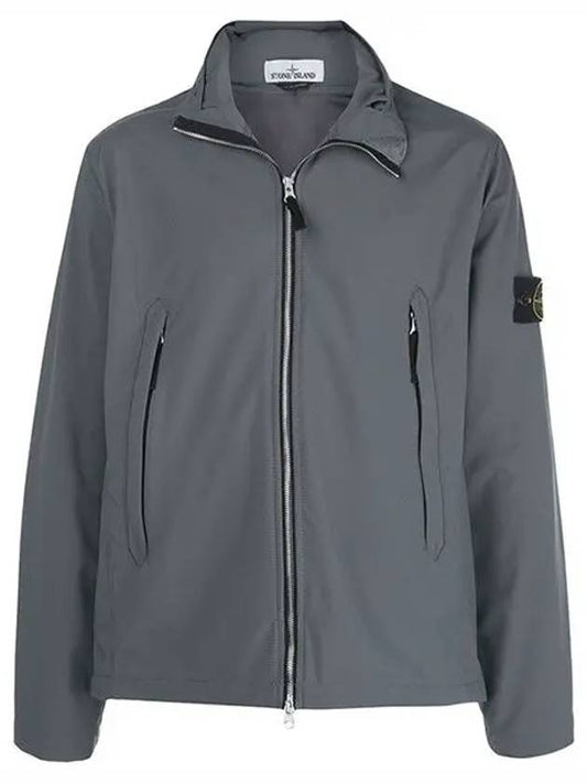 Softshell Zip-up Jacket Grey - STONE ISLAND - BALAAN 2