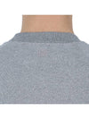 Heart Logo Organic Cotton Sweatshirt Grey - AMI - BALAAN 9