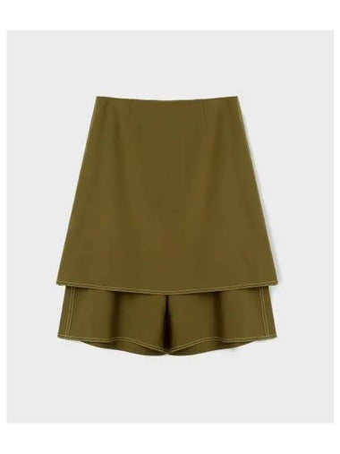 Women s Panta Skirt Olive Green - SUNNEI - BALAAN 1