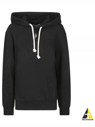 Anchor Embroidery Hoodie Black - JW ANDERSON - BALAAN 2