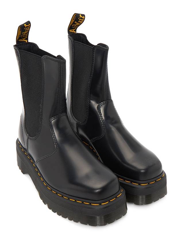 High Quad Squared Chelsea Boots Black - DR. MARTENS - BALAAN 4