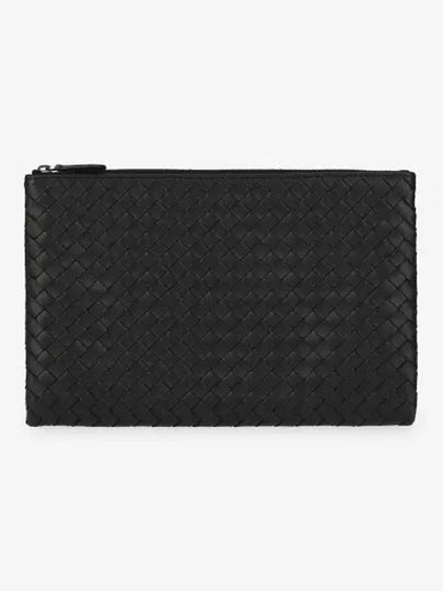 Medium Intrecciato Clutch Black 522429V3UN11275 - BOTTEGA VENETA - BALAAN 2