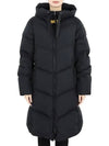 Women s RINDOU Hooded Down Long Padded Jacket Pencil PWPU HF33 710 - PARAJUMPERS - BALAAN 1