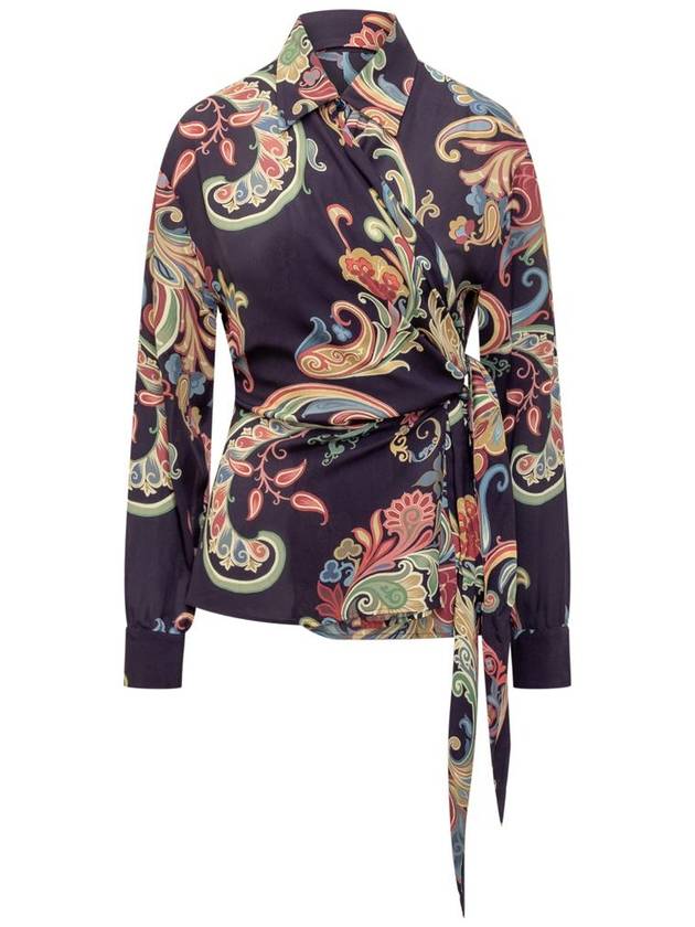 Etro Shirt With Floral Print - ETRO - BALAAN 1