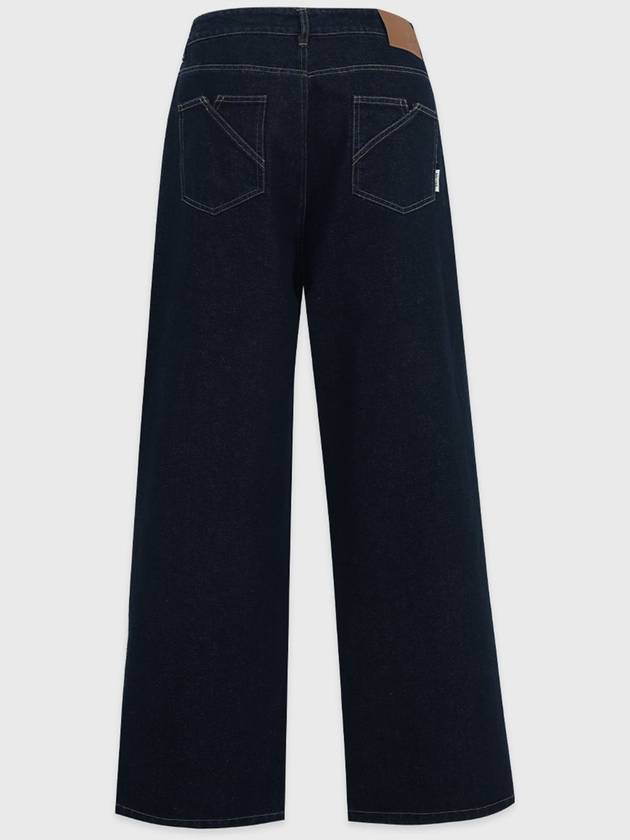 Snell straight fit raw denim pants - MICANE - BALAAN 5