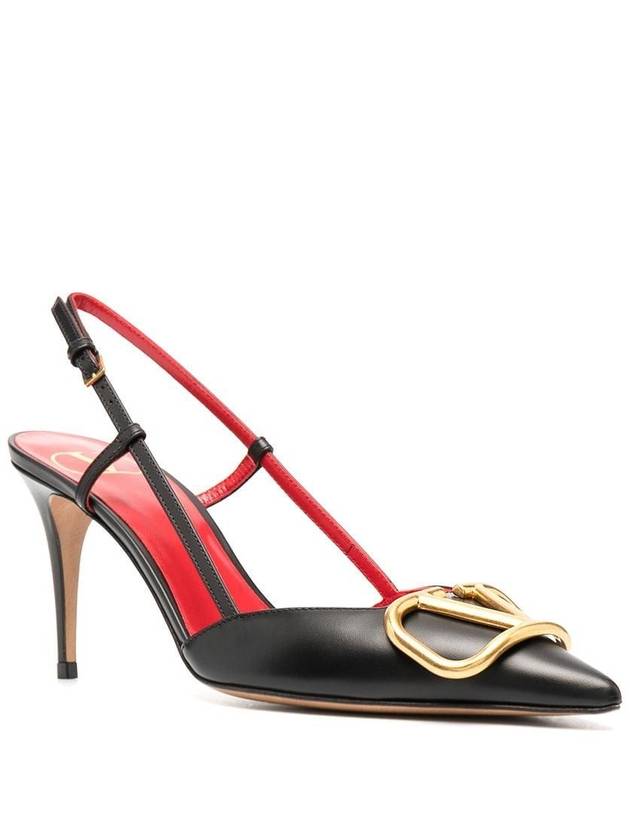 VALENTINO VLOGO SIGNATURE SLINGBACK 80mm - VALENTINO - BALAAN 2