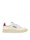 Medalist Red Tab Low Top Sneakers White - AUTRY - BALAAN 2