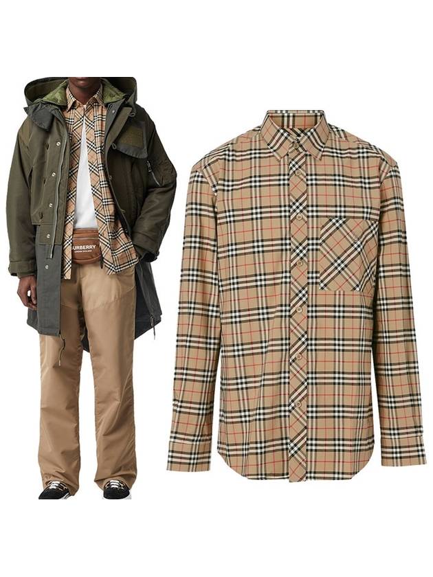 check shirt - BURBERRY - BALAAN 8