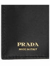 Pedant Leather Half Wallet Black - PRADA - BALAAN 5