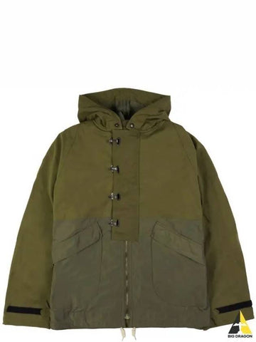 24 DECK JACKET HALFTEX 80470030000 GREEN - NIGEL CABOURN - BALAAN 1