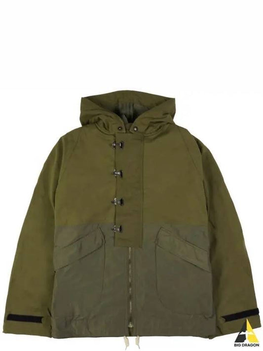 DECK JACKET HALFTEX 80470030000 GREEN Deck jacket halftex - NIGEL CABOURN - BALAAN 1