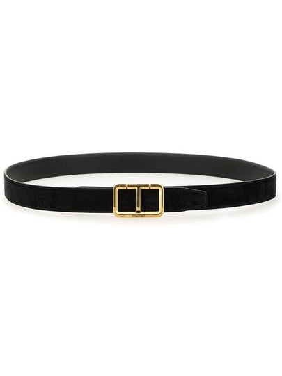 T buckle leather belt TB280LCL294X - TOM FORD - BALAAN 2