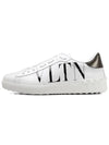 VLTN Logo Low Top Sneakers White - VALENTINO - BALAAN 3