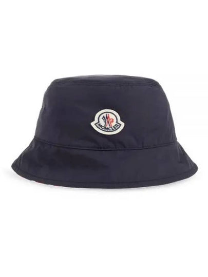 Reversible Bucket Hat Night Blue - MONCLER - BALAAN 2