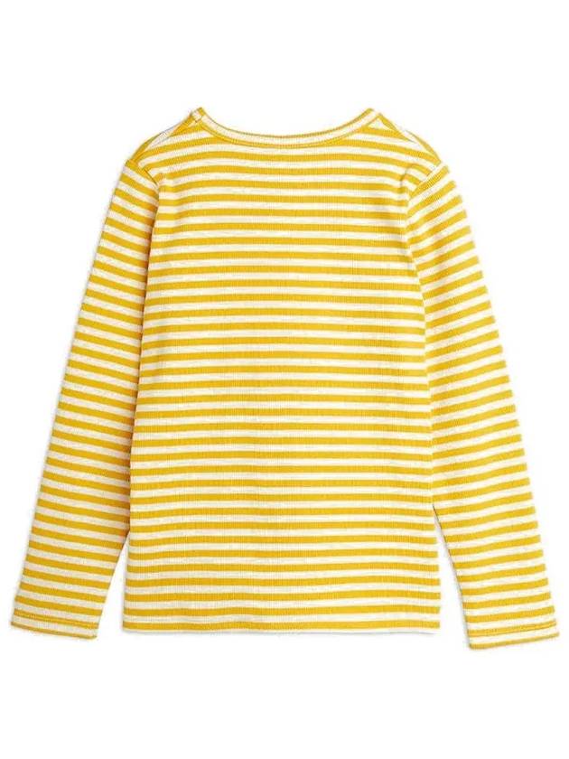 Kids Striped T Shirt Yellow 2212015 123 - MINI RODINI - BALAAN 3