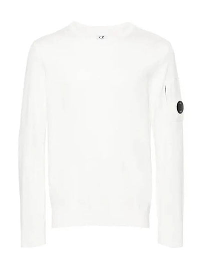 Cotton Crepe Knit Top White - CP COMPANY - BALAAN 2