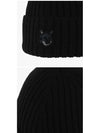 Wool Fox Head Beanie Black - MAISON KITSUNE - BALAAN 4