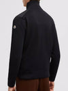 Padded wool cardigan black - MONCLER - BALAAN 6