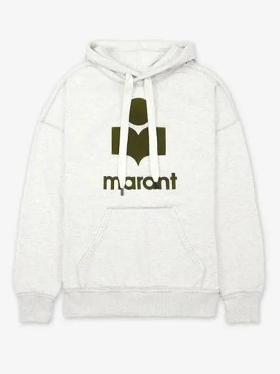 Mansel Logo Hoodie Faded Beige - ISABEL MARANT - BALAAN 2