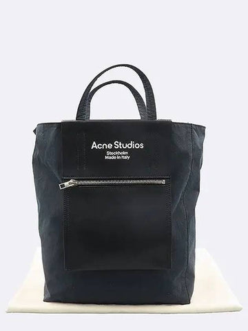 Acne FN UX BAGS000047 Black Studio Baker Out Medium Tote Bag Shoulder Strap 2WAY - ACNE STUDIOS - BALAAN 1