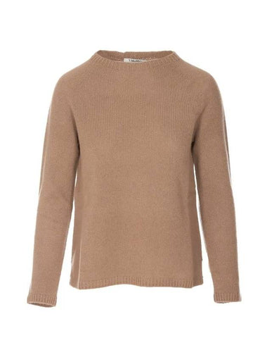 Women's Cashmere Knit Top Brown - S MAX MARA - BALAAN 1