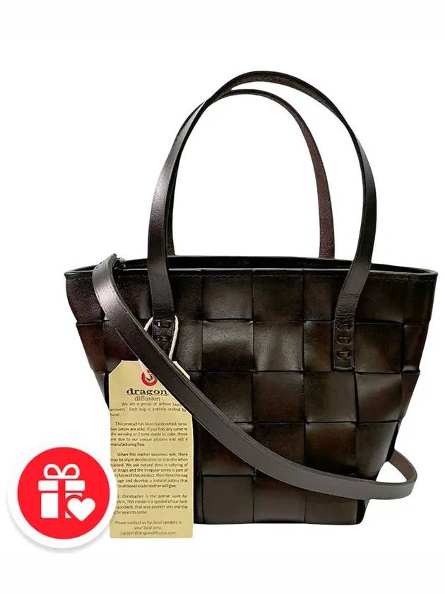 25 Season Dragon Bag Japan Mini Dark Brown 8105 - DRAGON DIFFUSION - BALAAN 7