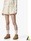 Triomphe Pointelle Shorts Off White - CELINE - BALAAN 2