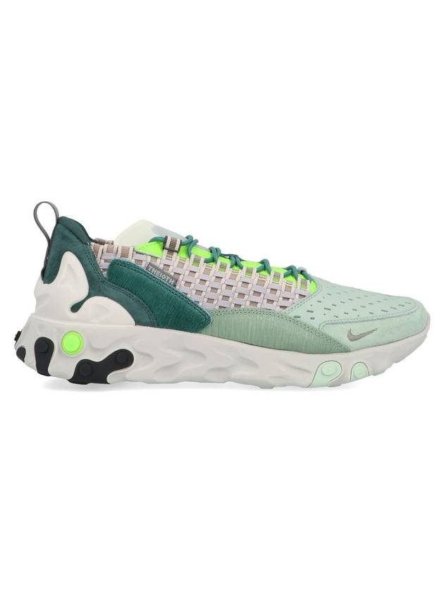 React Sertu Low Top Sneakers White Green - NIKE - BALAAN 1