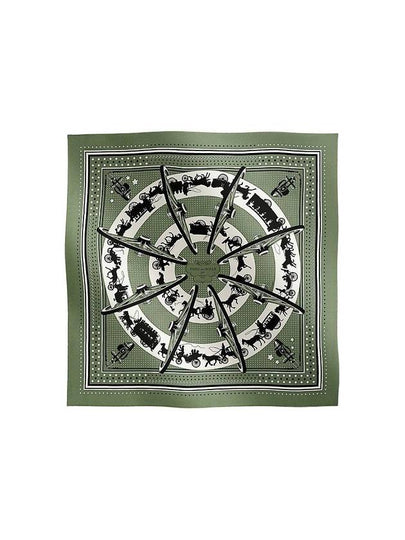 Paris Qui Roule Silk Scarf Versoju - HERMES - BALAAN 2