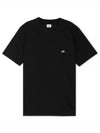 30/1 Jersey Logo Short Sleeve T-Shirt Black - CP COMPANY - BALAAN 2