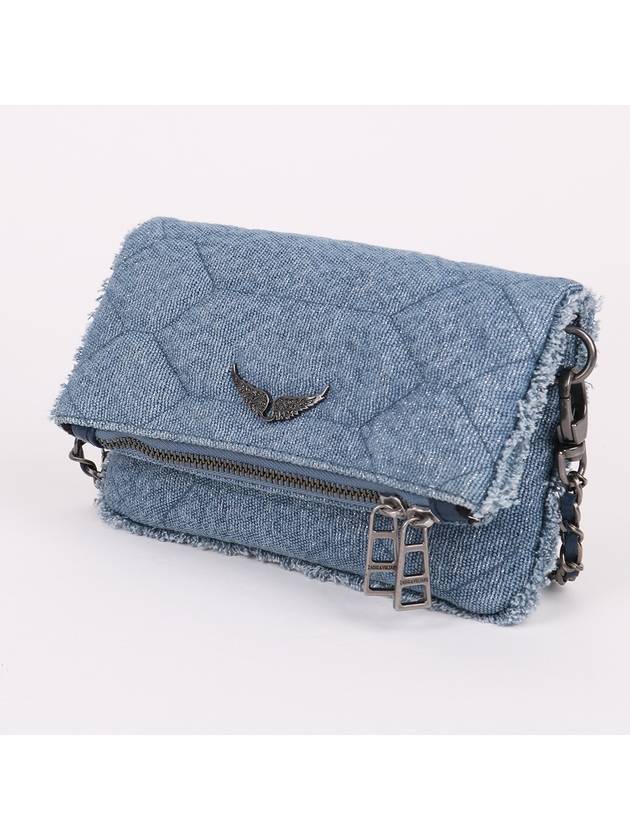 Rock Nano Denim Mini Cross Bag - ZADIG & VOLTAIRE - BALAAN 2