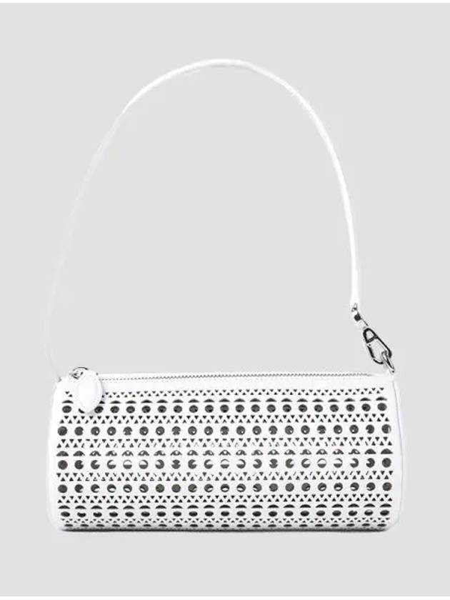 Tube Small Calfskin Shoulder Bag White - ALAIA - BALAAN 2