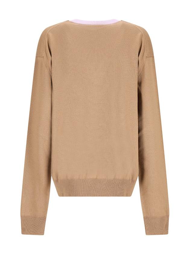 24FW Sweater J22GP0213 J14717 243 WALNUT - JIL SANDER - BALAAN 3