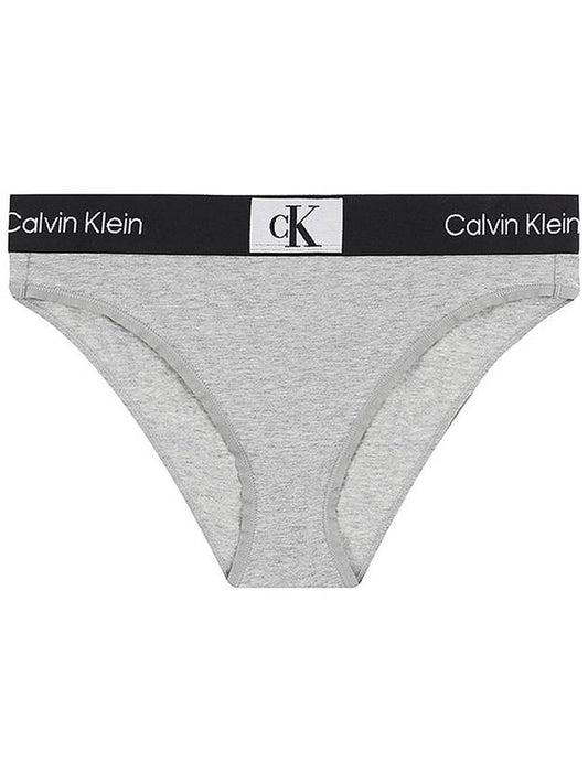 Logo Modern Panties Grey Heather - CALVIN KLEIN - BALAAN 2