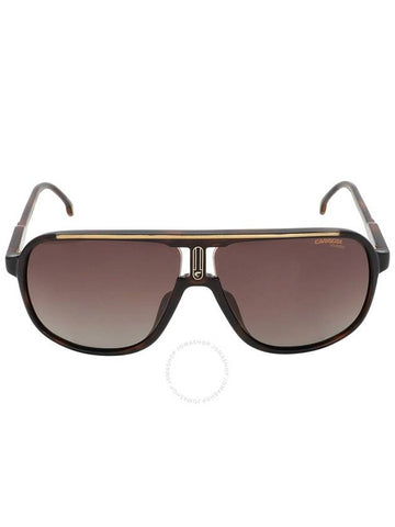 Carrera Polarized Brown Navigator Men's Sunglasses CARRERA 1047/S 0086/LA 62 - CARRERA - BALAAN 1