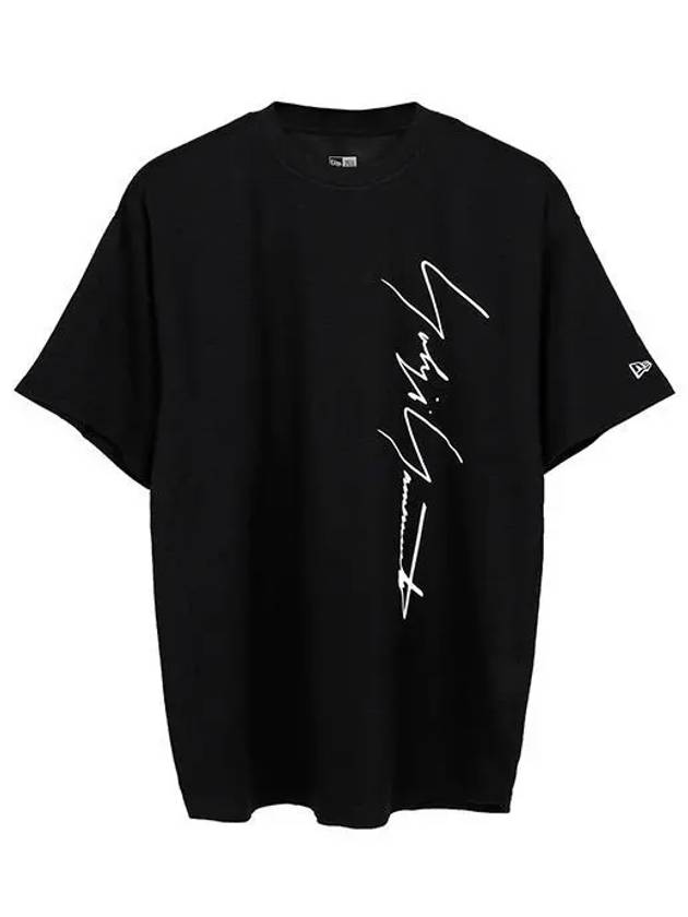 Logo Print Short Sleeve T-Shirt Black - YOHJI YAMAMOTO - BALAAN 2