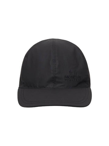 Genius x 1017 Alix 9SM Baseball Hat Ball Cap 09Y Black - MONCLER - BALAAN 1