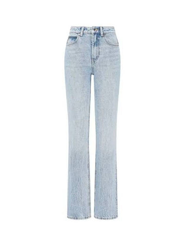 Washed slim denim pants light indigo 270933 - ALEXANDER WANG - BALAAN 1