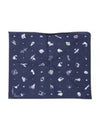 printed muffler navy - ENGINEERED GARMENTS - BALAAN 1