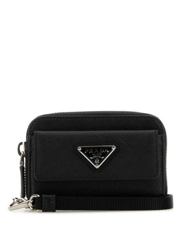 Men s Wallet 2MR044QHH F0002 Black - PRADA - BALAAN 1