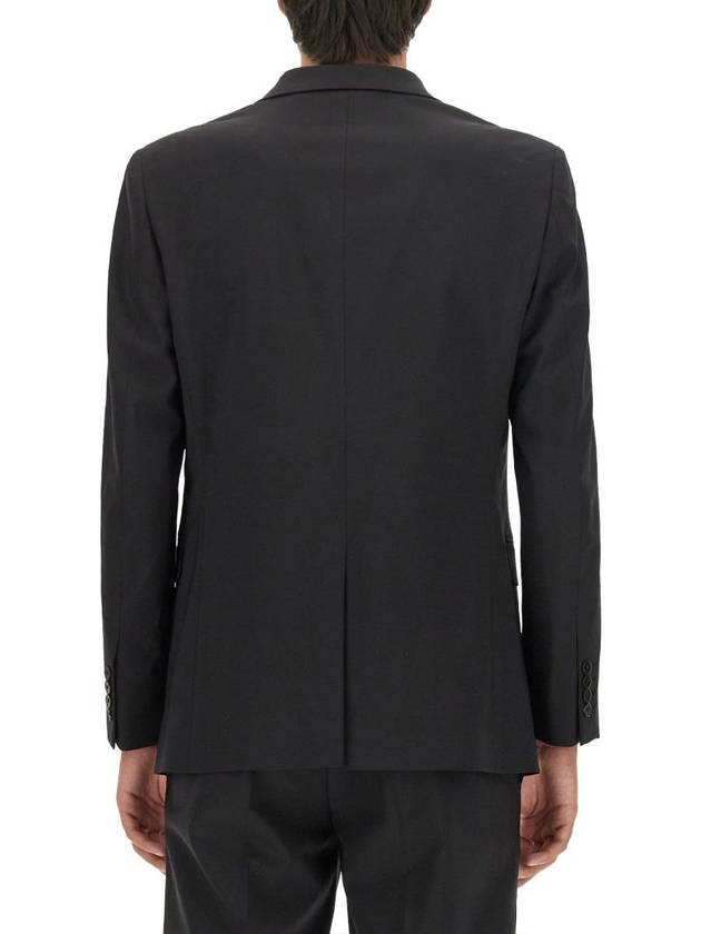 Single-Breasted Jacket Black - THEORY - BALAAN 4