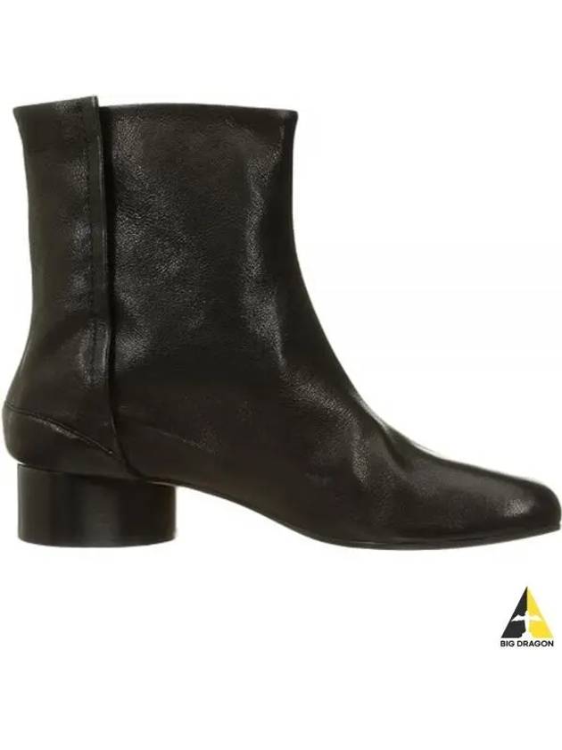 Women's Vintage Tabi Middle Boots Black - MAISON MARGIELA - BALAAN 2