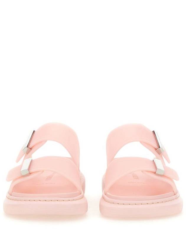 Logo Slippers Pink - ALEXANDER MCQUEEN - BALAAN 6