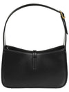 Le 5 A 7 Smooth Leather Hobo Shoulder Bag Black - SAINT LAURENT - BALAAN 4