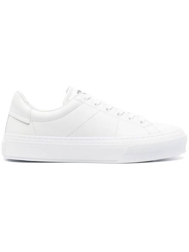 City Sport Leather Low Top Sneakers White - GIVENCHY - BALAAN 1