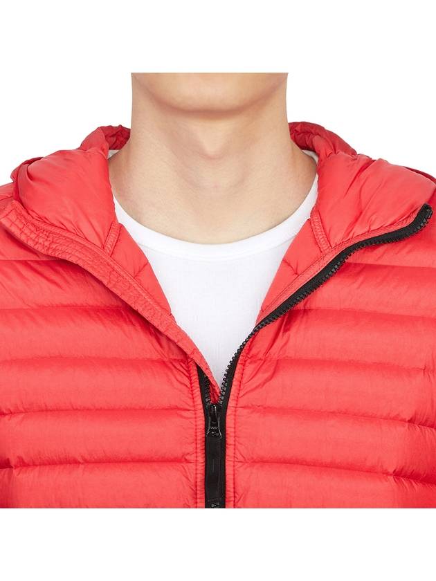 Loom Woven Chambers R-Nylon Down-TC Packable Jacket Red - STONE ISLAND - BALAAN 9