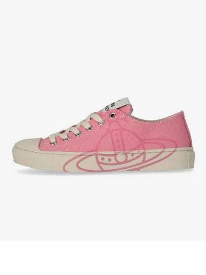 Women's Plimsoll Low Top Sneakers Pink - VIVIENNE WESTWOOD - BALAAN 2