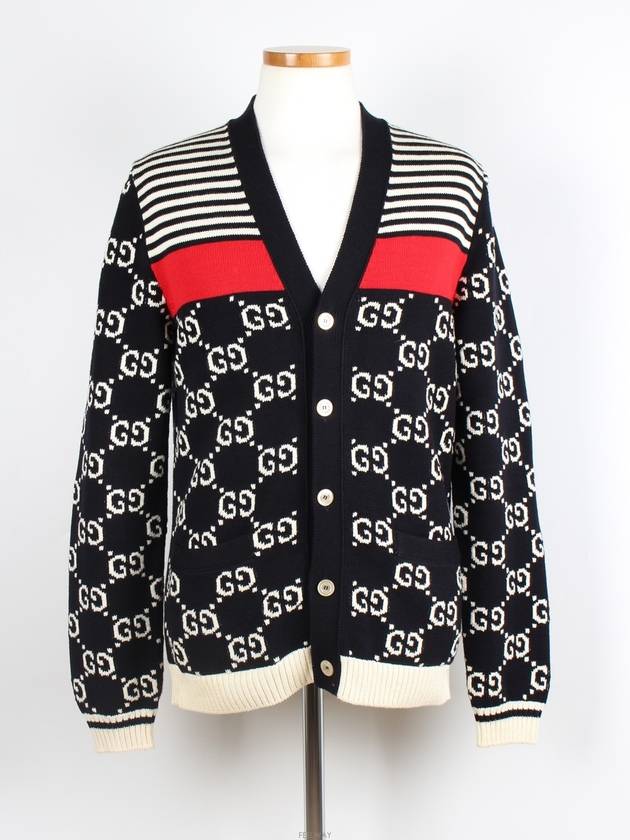 GG Straight Cardigan - GUCCI - BALAAN 1